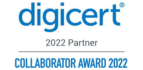 DigiCert Colloboration Award Winner 2022