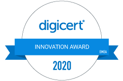 DigiCert Innovation Award Winner Badge