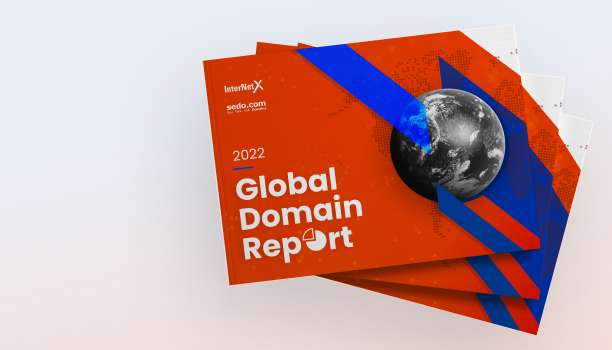 Cover of the Global Domain Report 2022